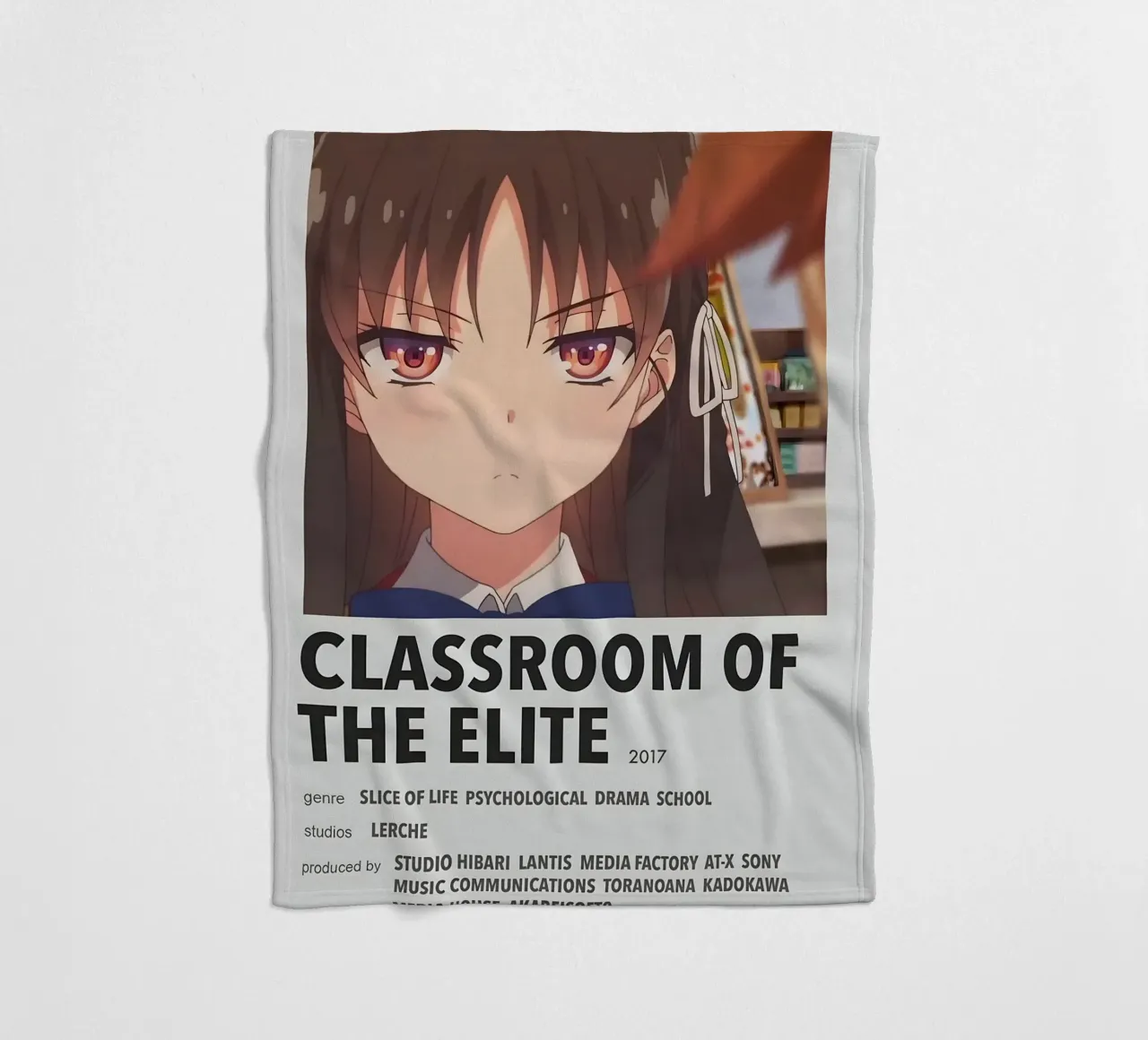 CLASSROOM OF THE ELITE  2017 coperta in pile da Totoya