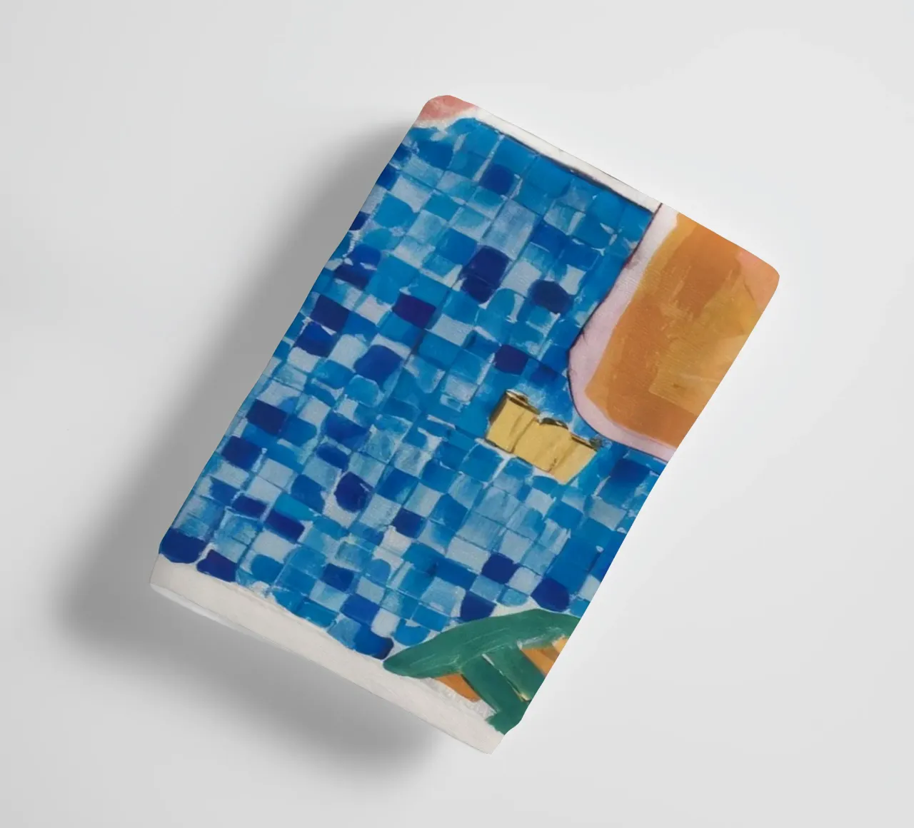 Tranquil Poolside Escape towel by Beach Palette