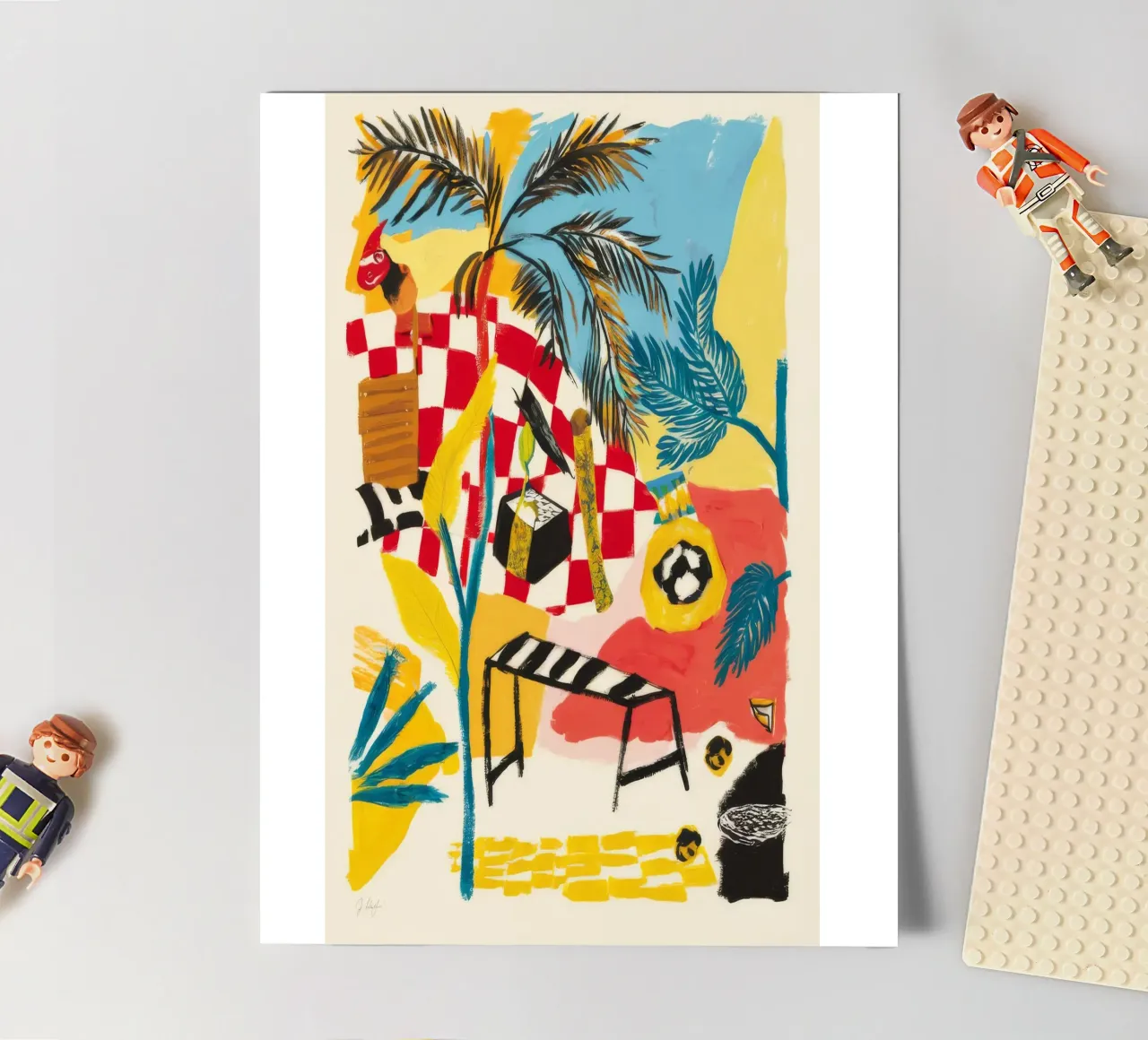 Exotic Beach Adventure sticker sheet by Beach Palette