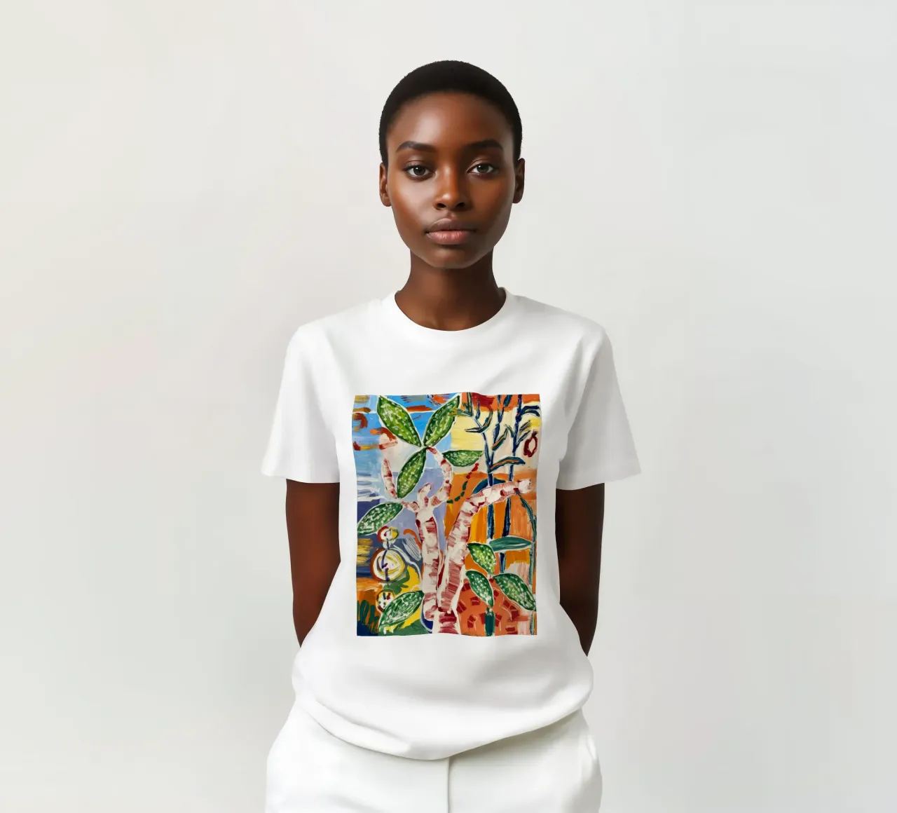 Lush Botanical Escape T-Shirt von Beach Palette