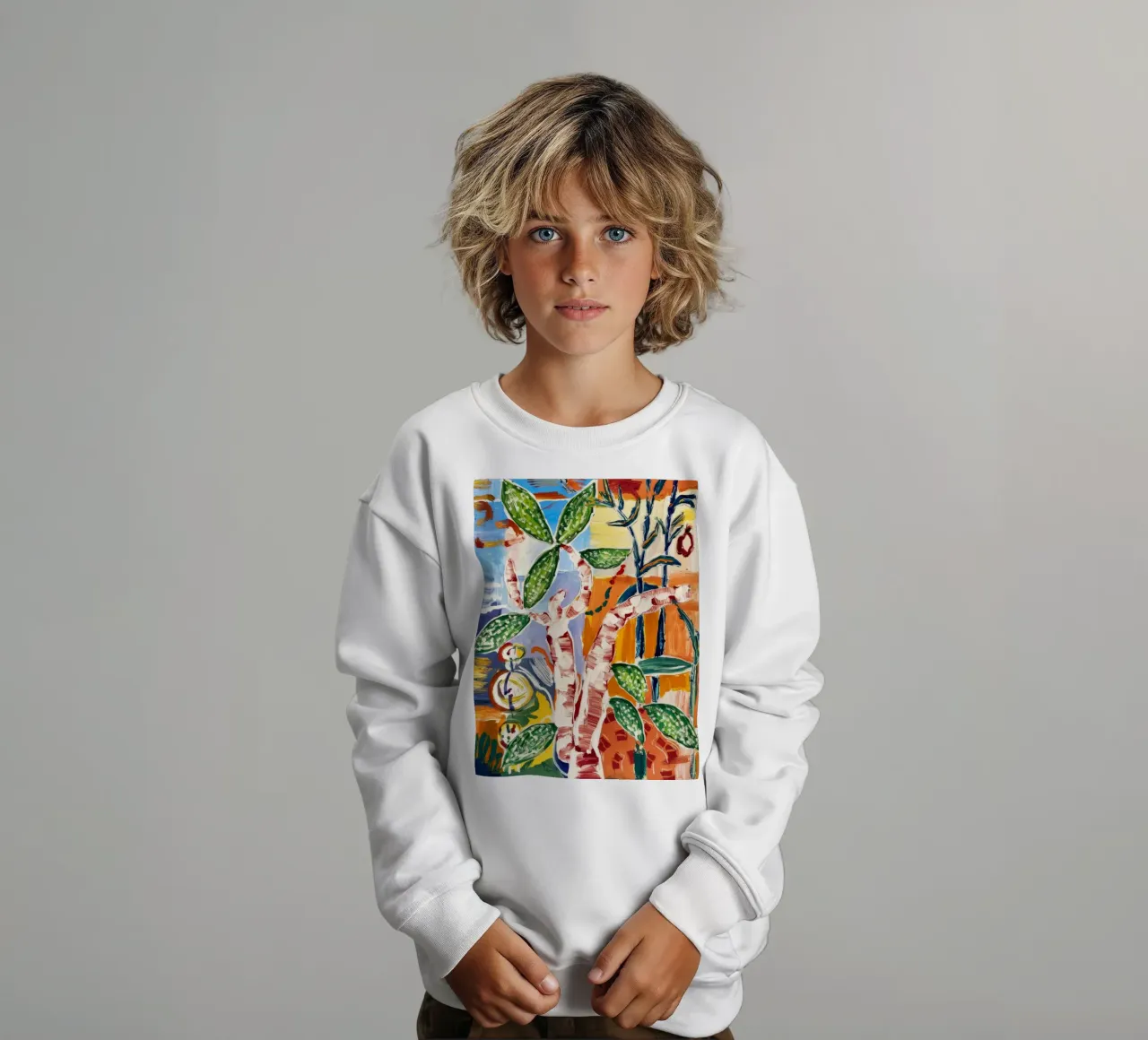 Fuga botanica lussureggiante felpa bambino da Beach Palette