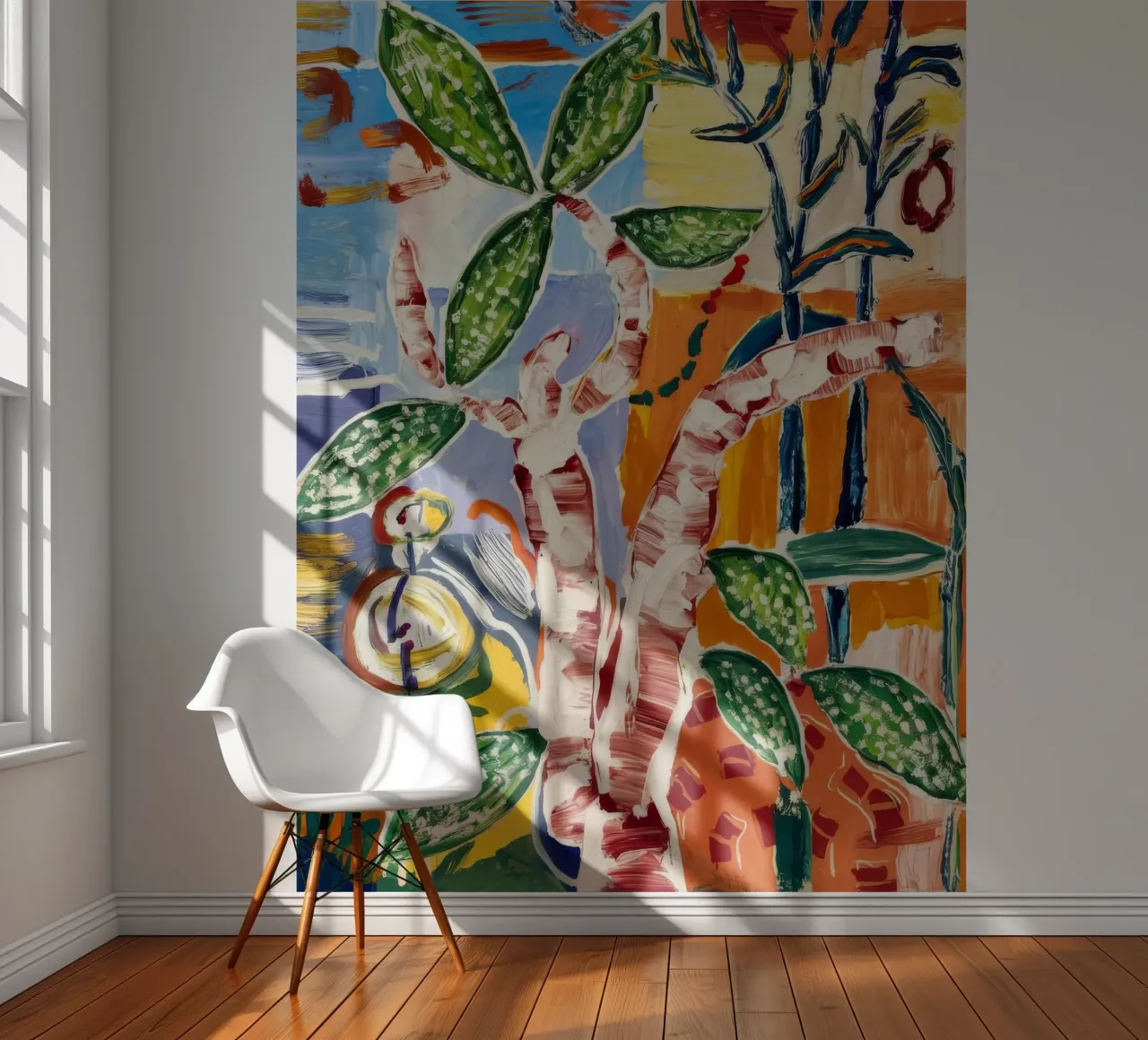 Lush Botanical Escape photo wallpaper by Beach Palette