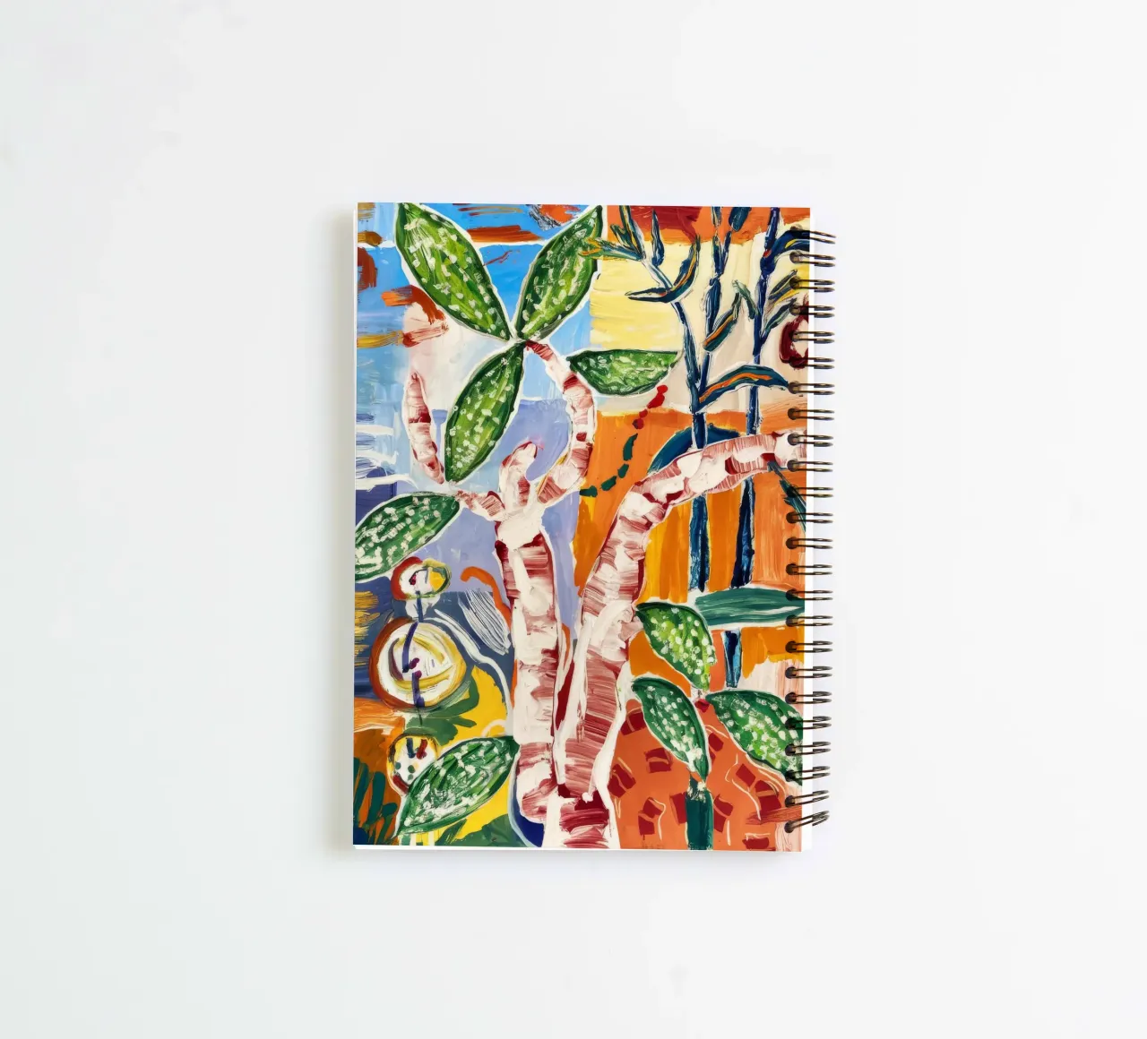 Lush Botanical Escape spiral notebook by Beach Palette