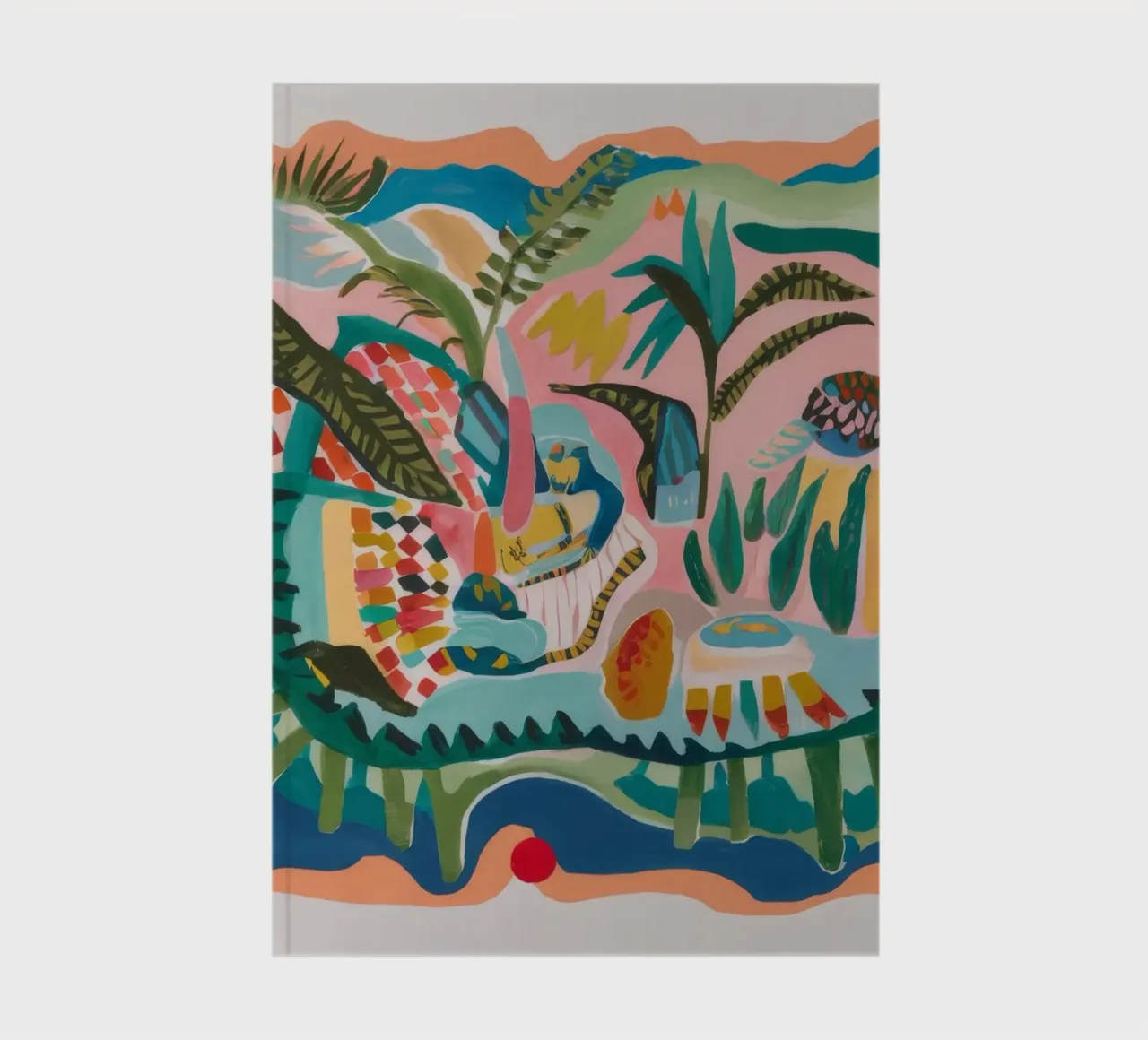 Enchanted Island Retreat notebook by Beach Palette