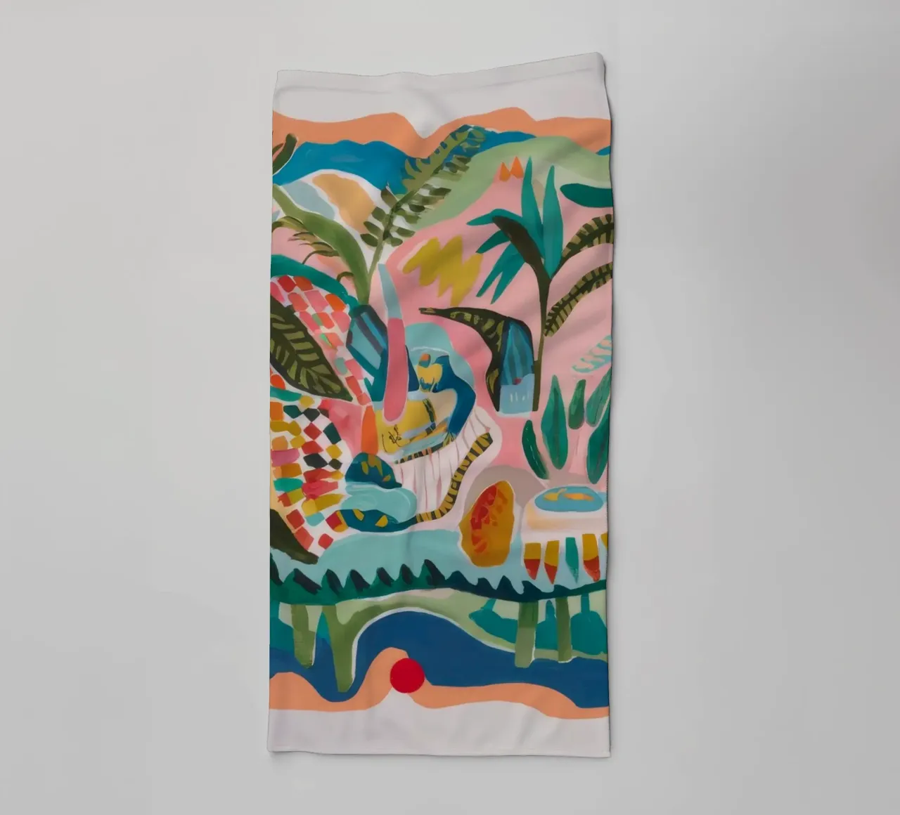 Enchanted Island Retreat towel by Beach Palette