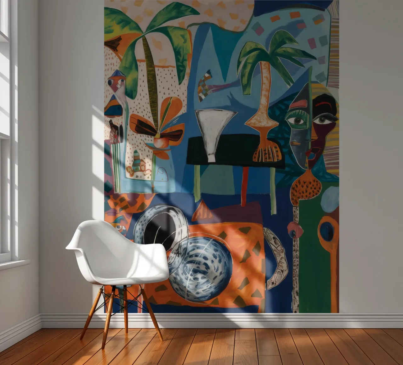 Coastal Art Sanctuary photo wallpaper by Beach Palette