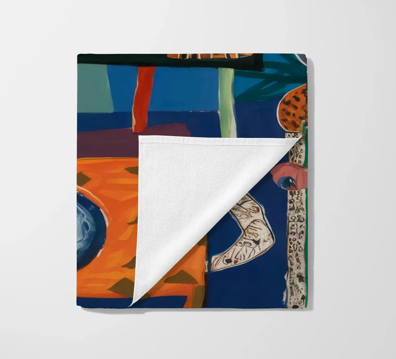 Coastal Art Sanctuary beach towel by Beach Palette