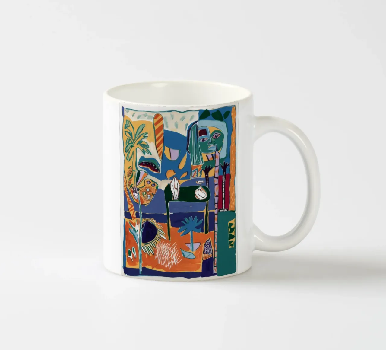 Paesaggio da sogno tropicale tazza in ceramica da Beach Palette