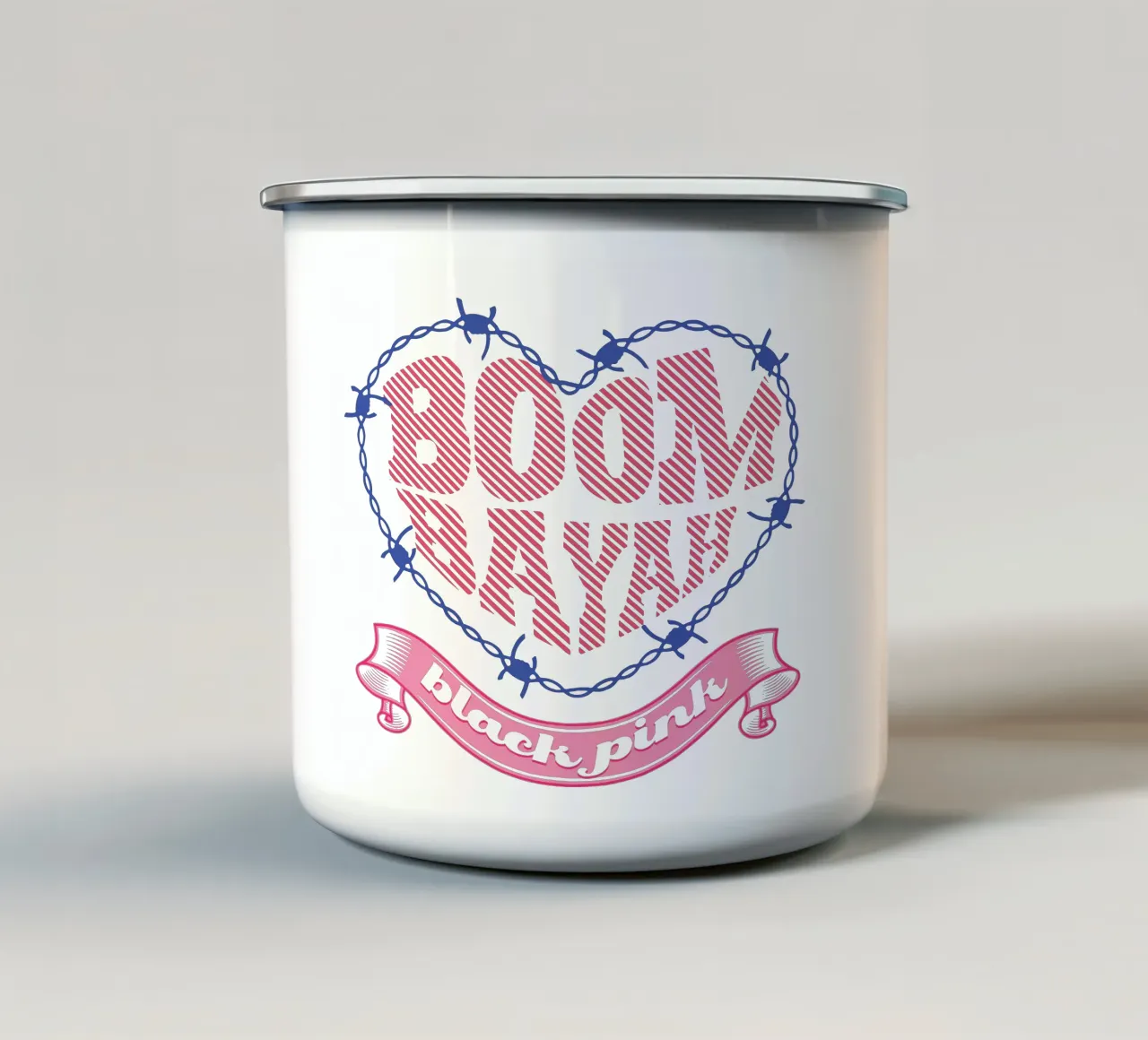 Boombayah delle BLACKPINK tazza in smalto da Gunawan Rb