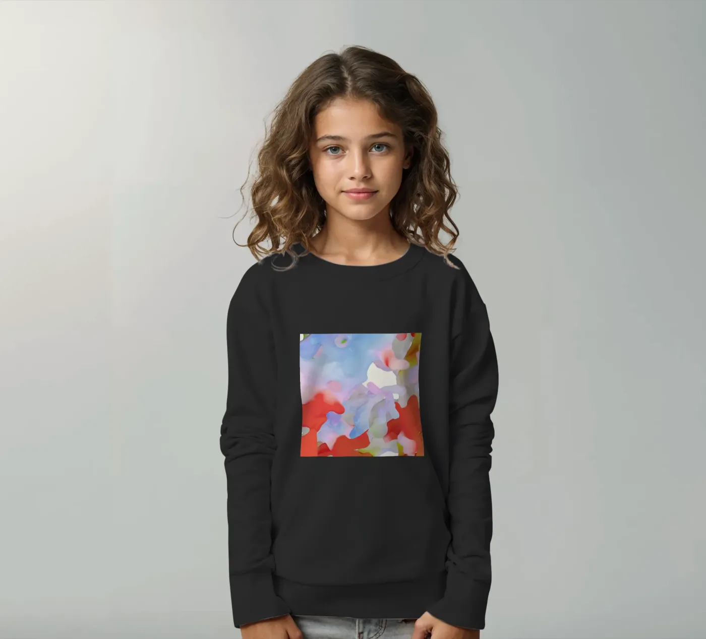 Boundless in Algorithm 12 kids sweatshirt by Julian Wolkenstein