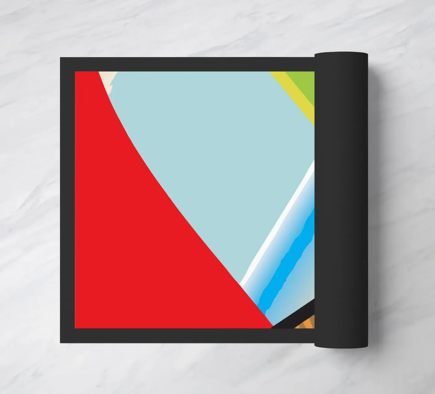 Knife doormat by LOOK DIFFERENT