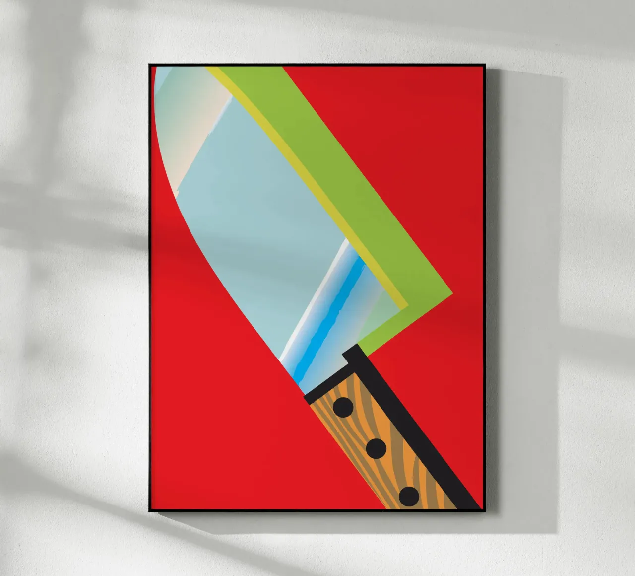 Knife acrylic glass by LOOK DIFFERENT