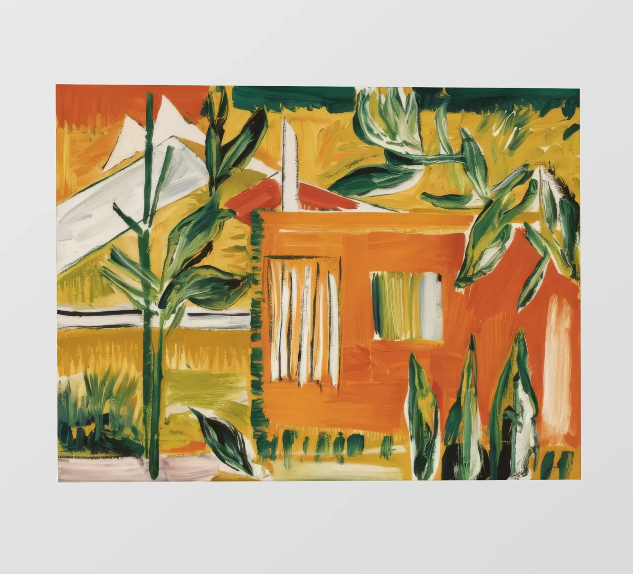 Ritiro in giardino sereno telo in pvc da Beach Palette