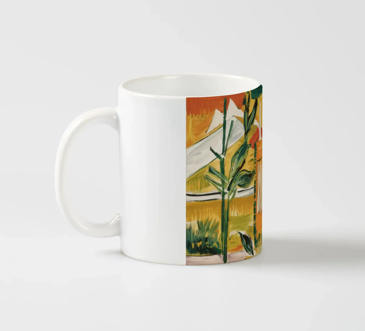 Ritiro in giardino sereno tazza in ceramica da Beach Palette