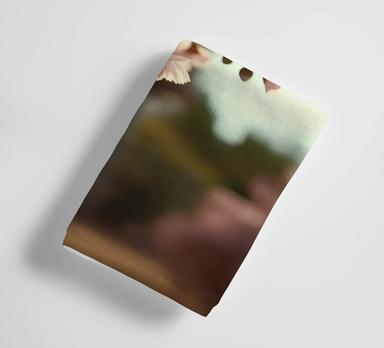 Cherry blossoms bloom in spring against a soft backdrop towel by DesignDoodle