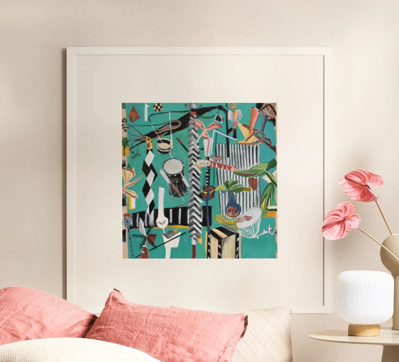 Avventura costiera fantasy poster da Beach Palette