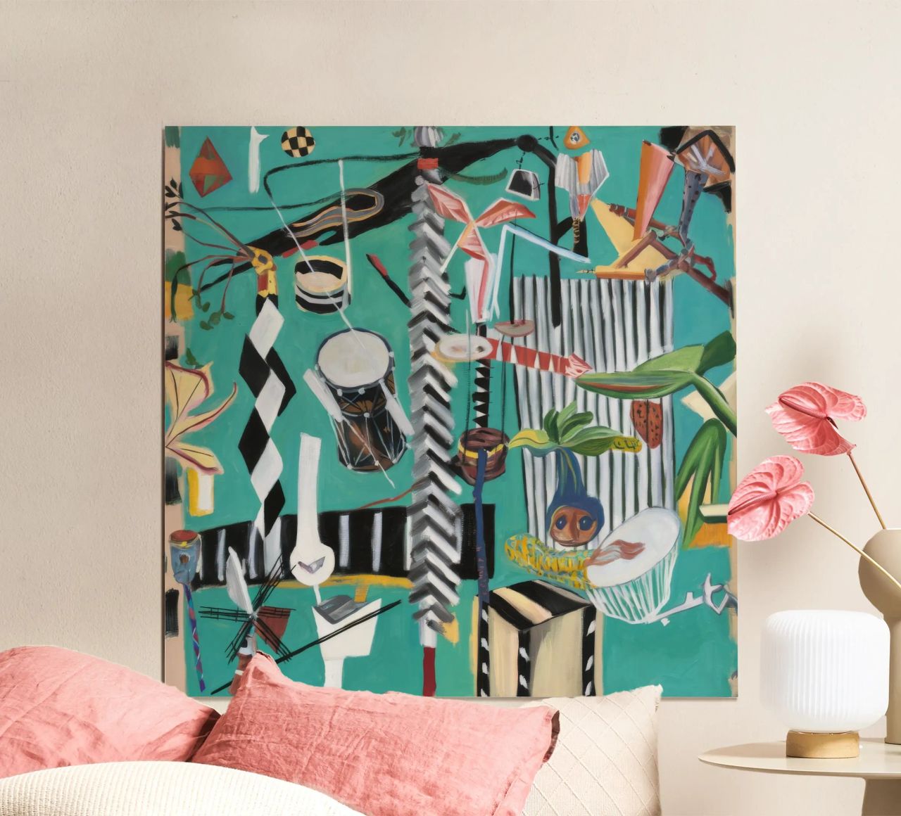 Avventura costiera fantasy poster da Beach Palette