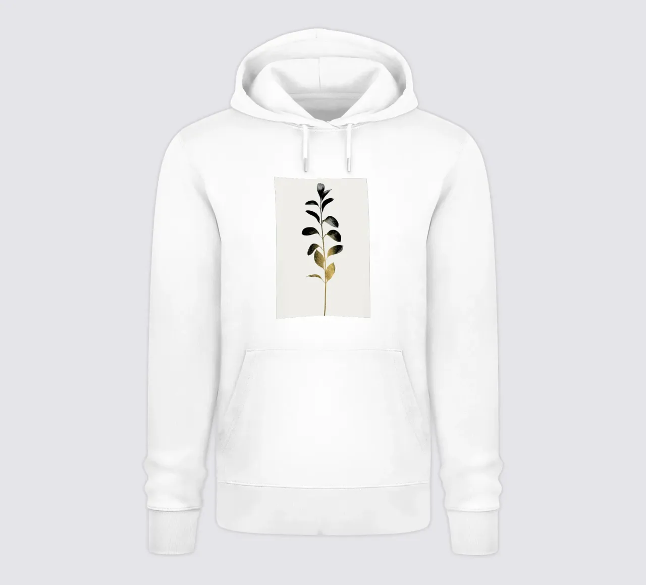 Monochromatica No. 9 sudadera con capucha de Kubistika