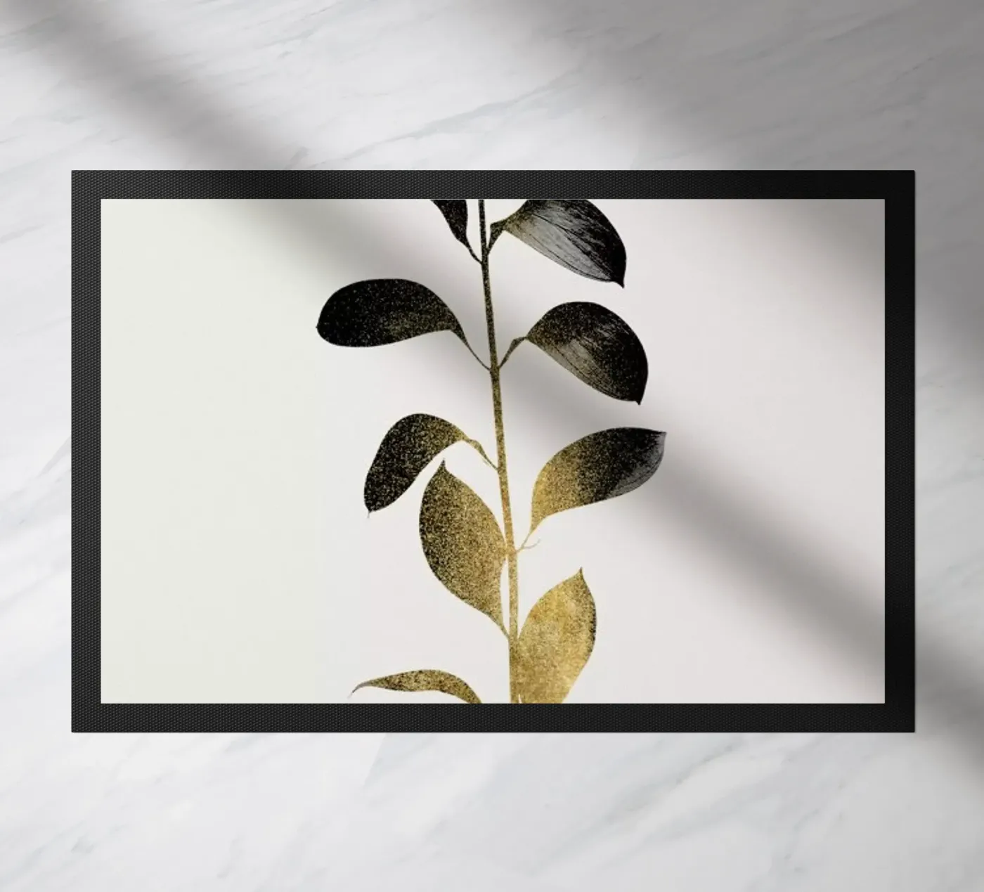 Monochromatica No. 9 doormat by Kubistika