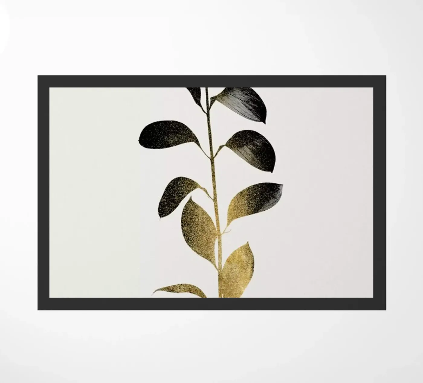 Monochromatica No. 9 doormat by Kubistika