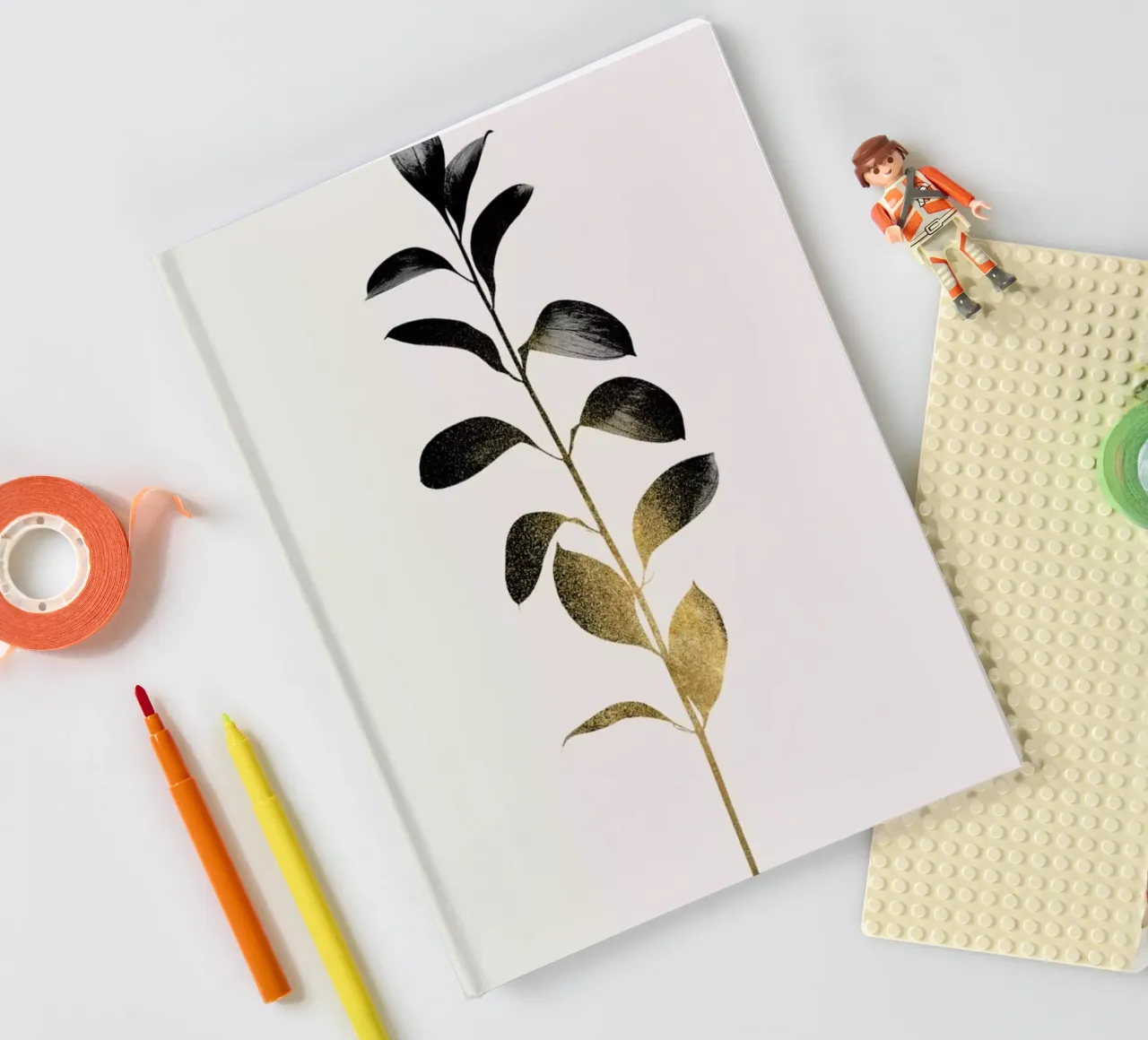 Monochromatica No. 9 notebook by Kubistika