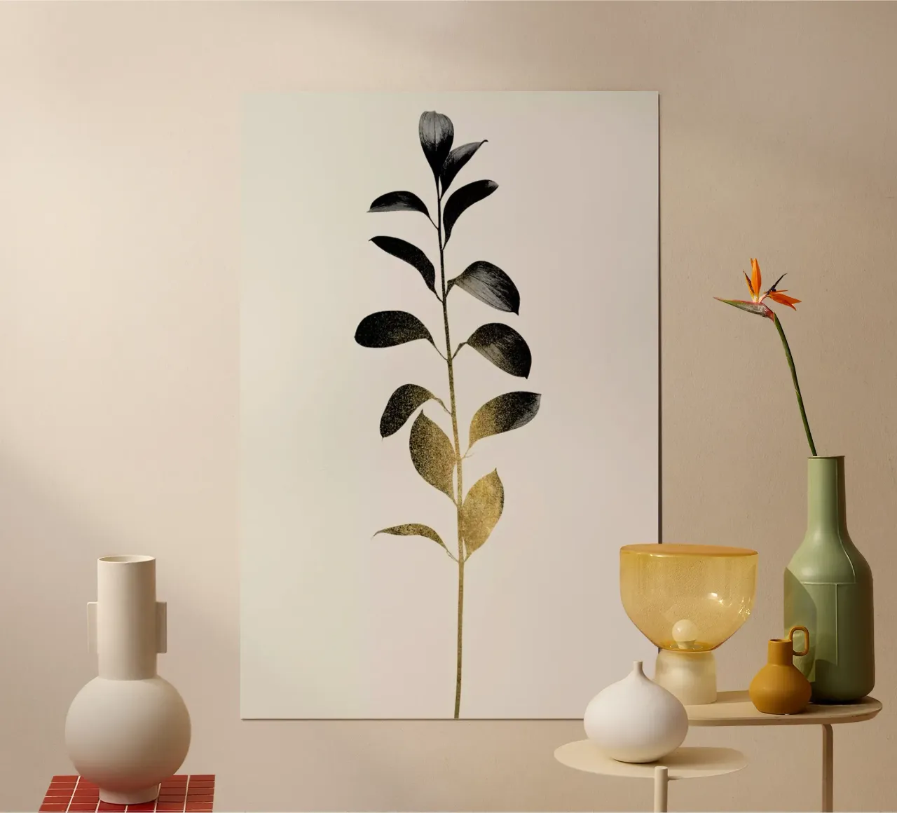 Monochromatica No. 9 poster da Kubistika