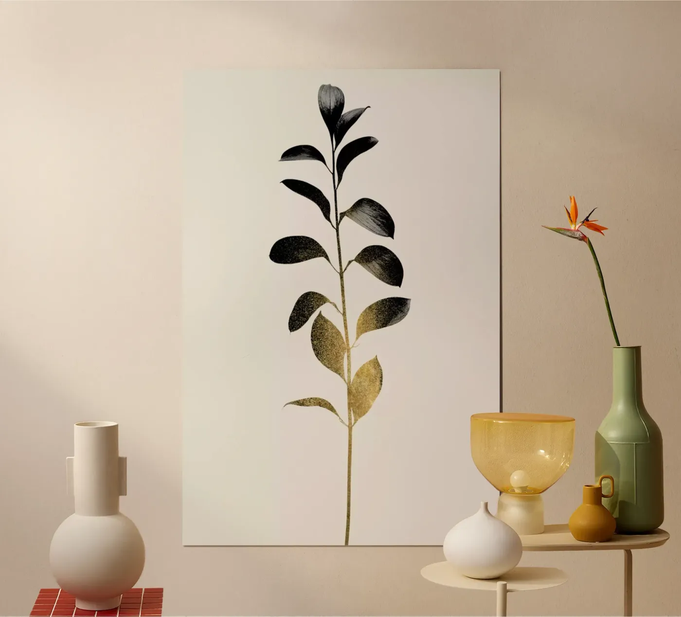 Monochromatica No. 9 poster da Kubistika