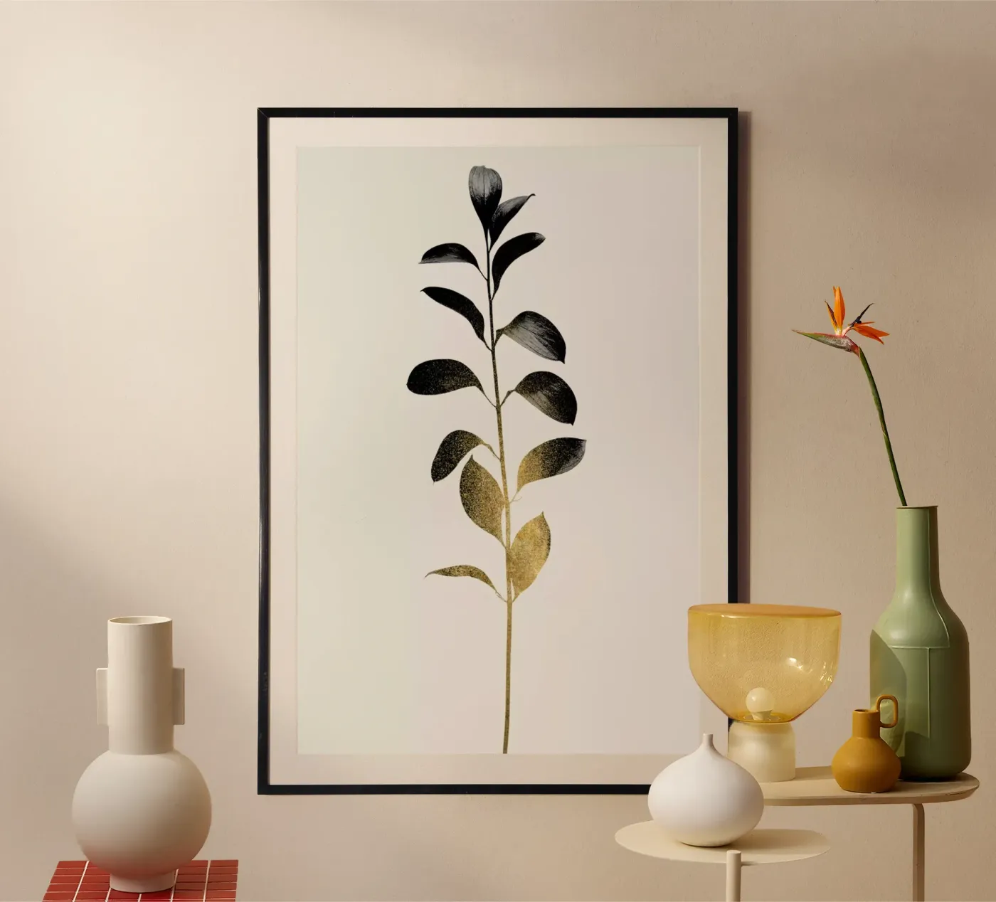 Monochromatica No. 9 poster da Kubistika