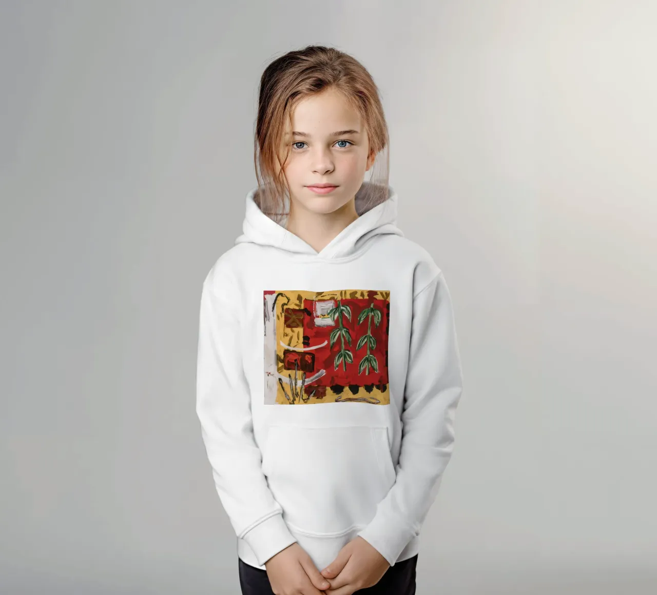 Armonia del giardino scarlatto felpa bambino con cappuccio da Beach Palette