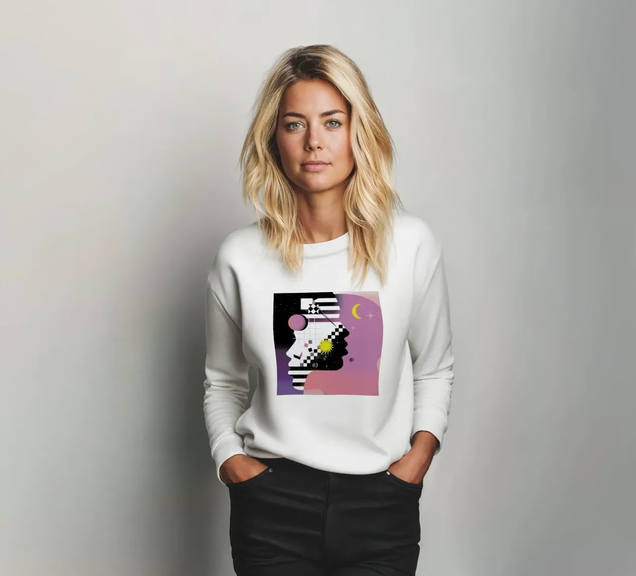 Moonchild Sweatshirt von Birgit Palma