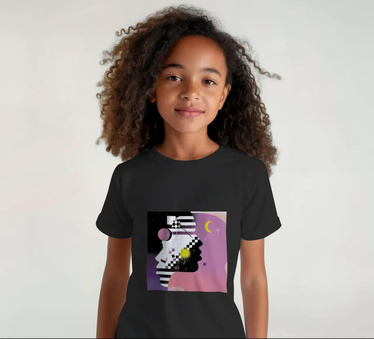 Moonchild t-shirt bambini da Birgit Palma