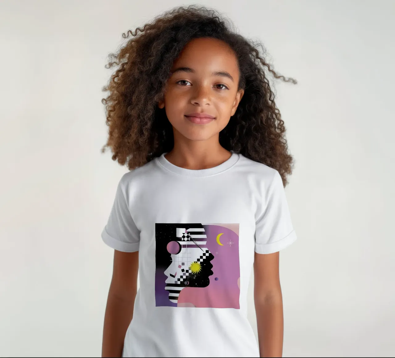 Moonchild t-shirt bambini da Birgit Palma