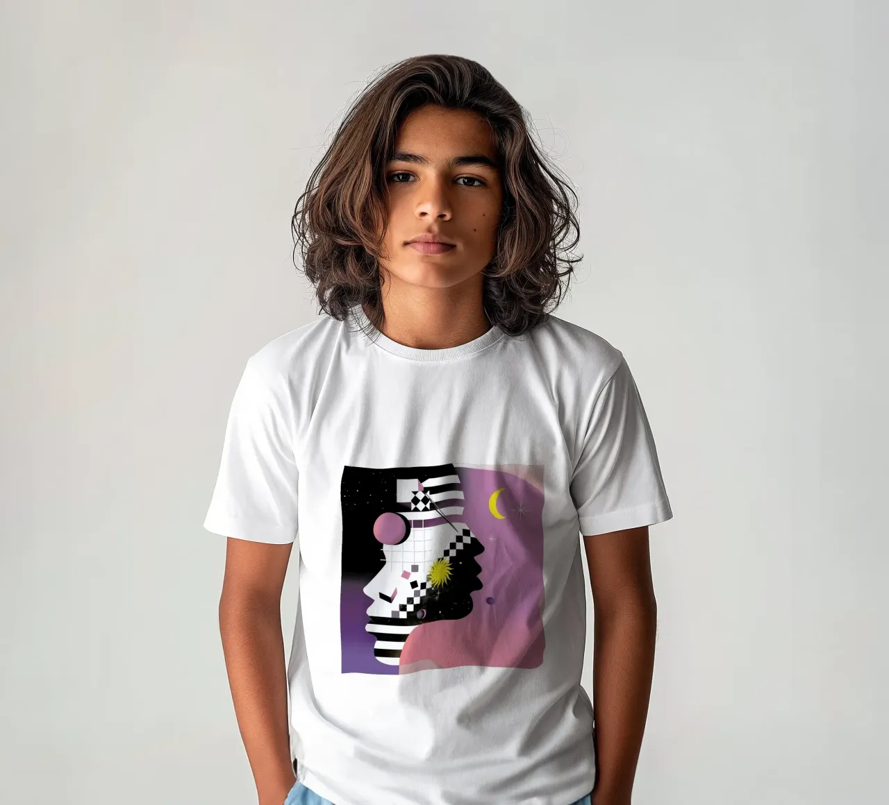 Moonchild t-shirt bambini da Birgit Palma