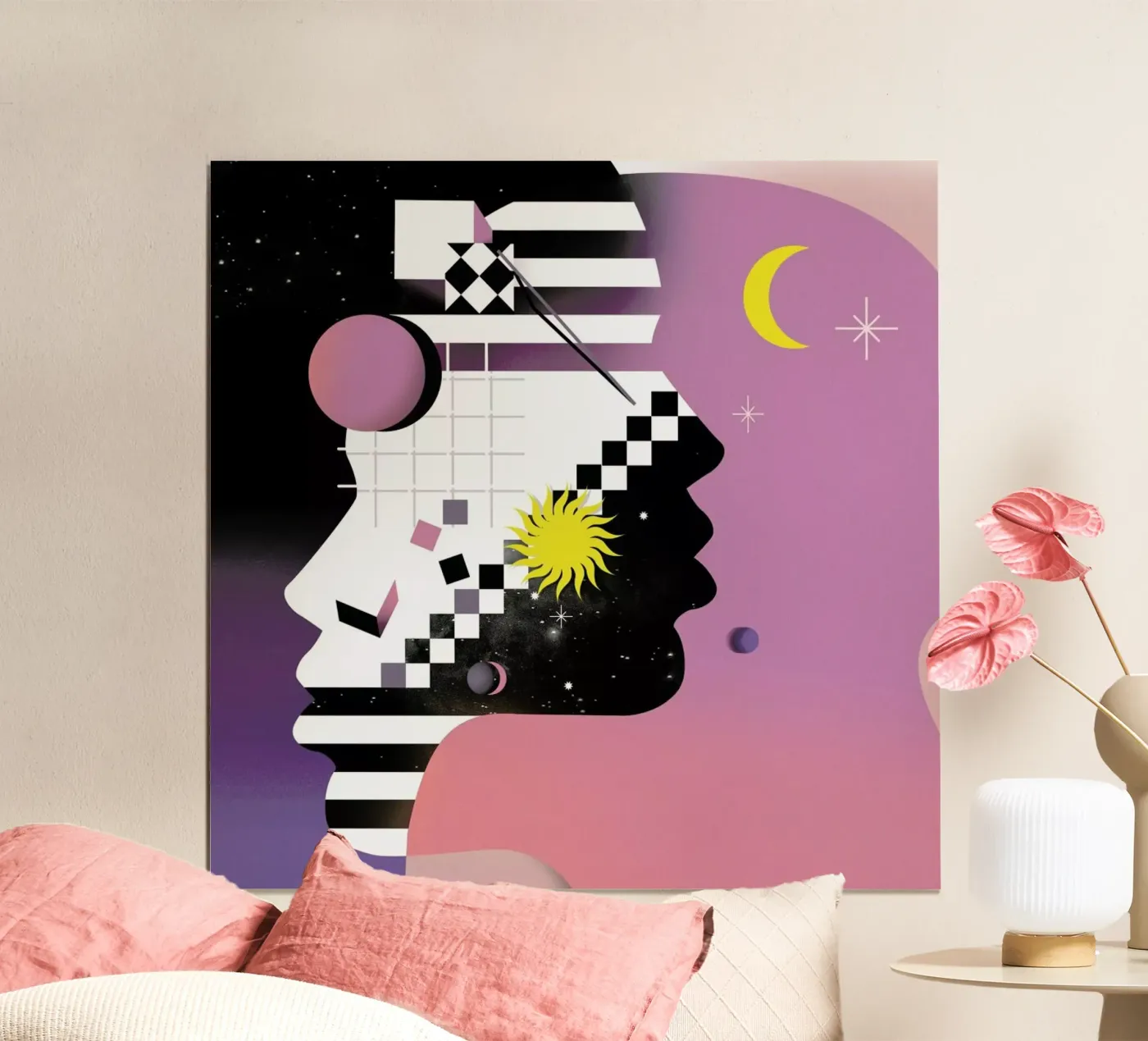 Moonchild poster van Birgit Palma