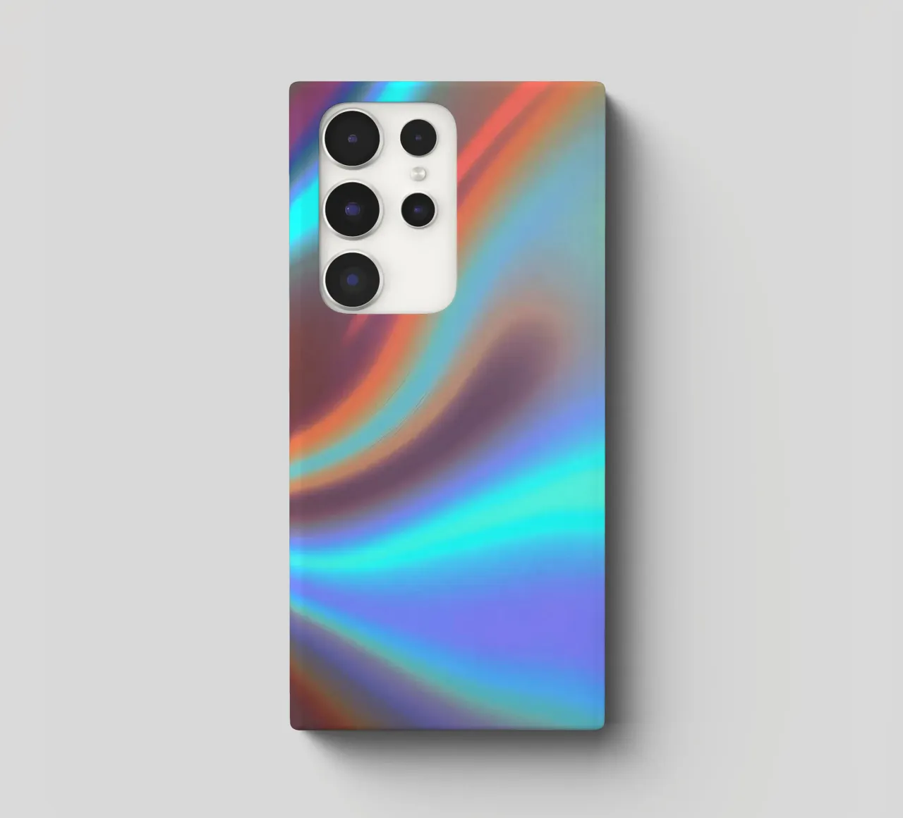Vibrante sfondo astratto di colore cromato e sfumatura liscia cover samsung da DesignDoodle