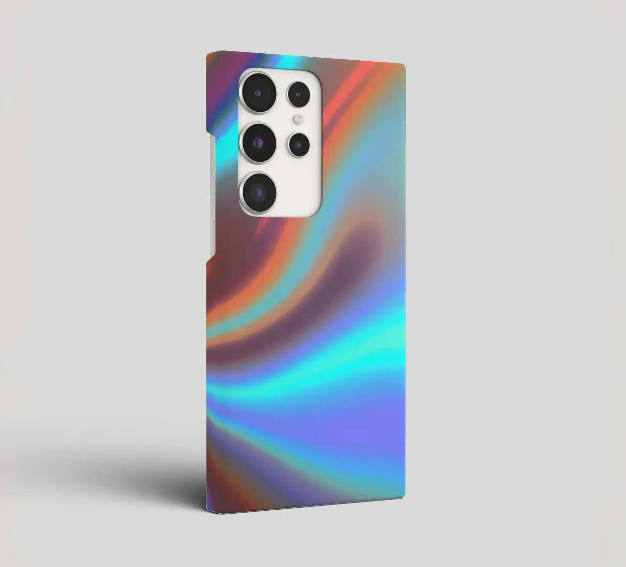 Vibrante sfondo astratto di colore cromato e sfumatura liscia cover samsung da DesignDoodle