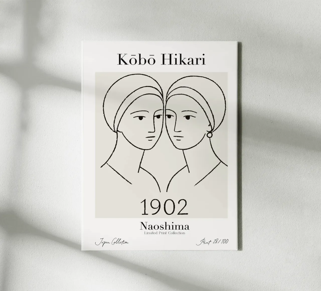 Kobo Hikari No 28 tela con Cornice a cassetta da treechild