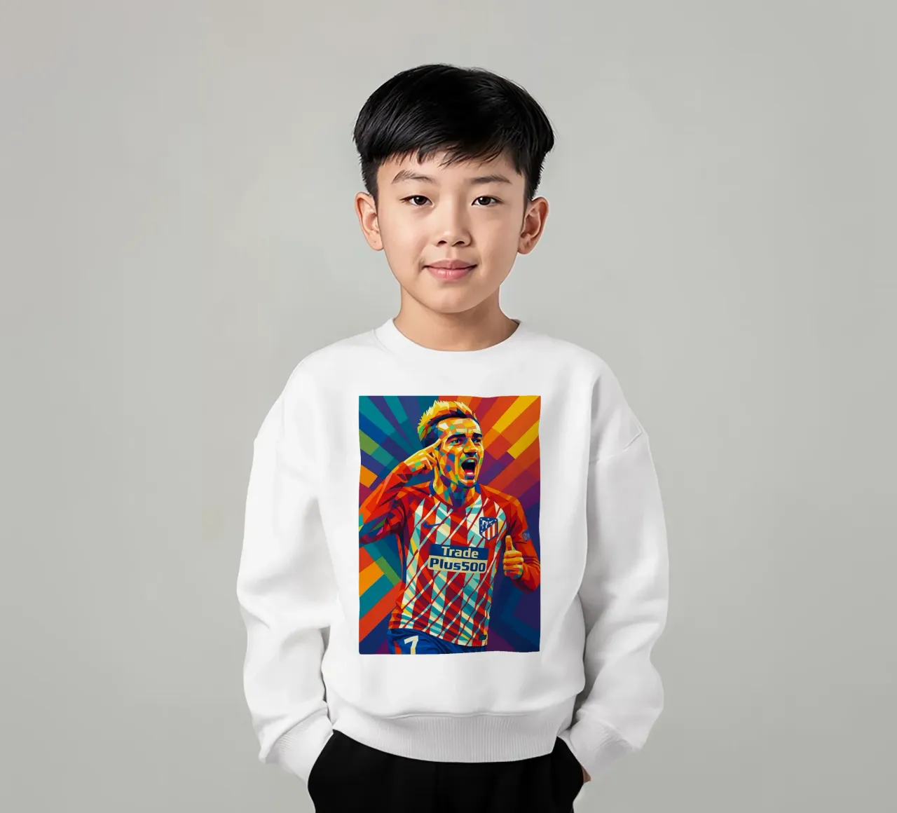 Antoine Griezmann felpa bambino da HopeStudio