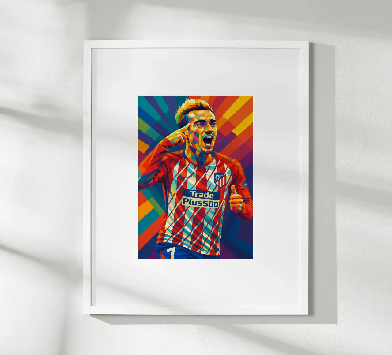Antoine Griezmann carta hahnemühle da HopeStudio