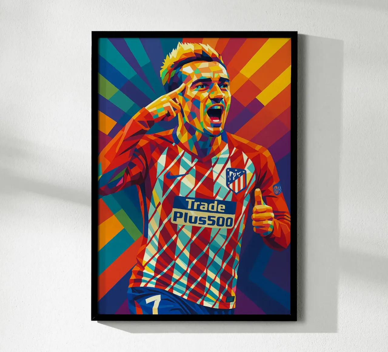 Antoine Griezmann carta hahnemühle da HopeStudio