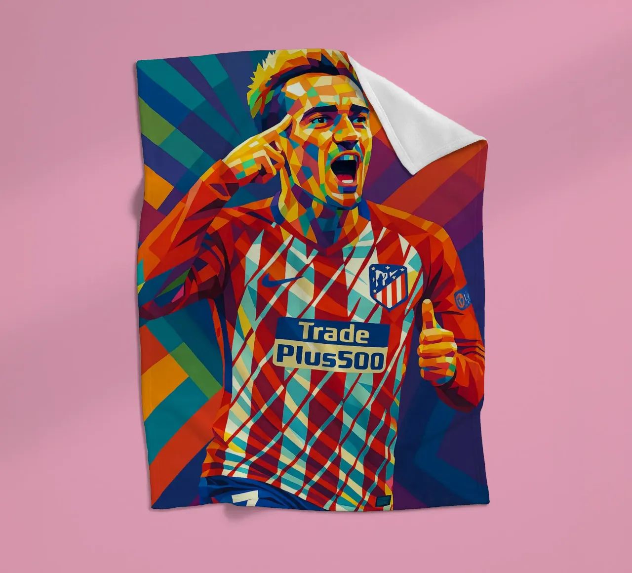 Antoine Griezmann coperta in pile da HopeStudio