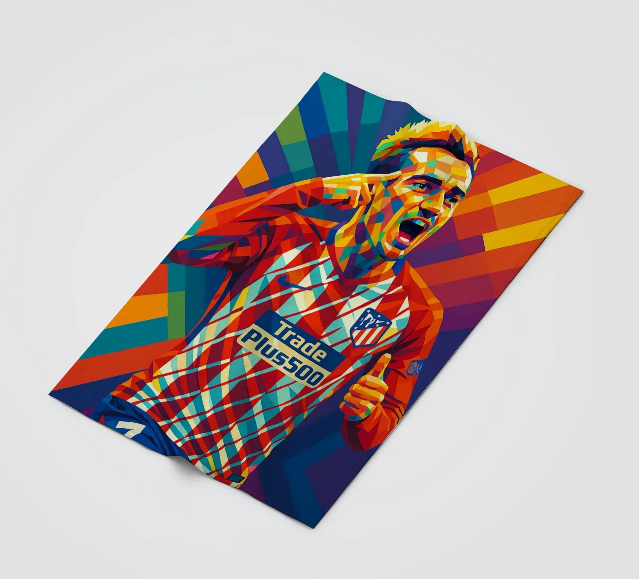 Antoine Griezmann coperta in pile da HopeStudio