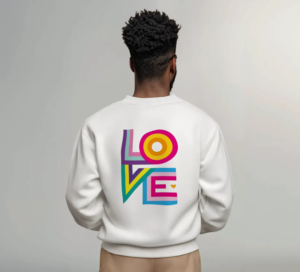 Amor de colores sudadera de Schuhmann Design