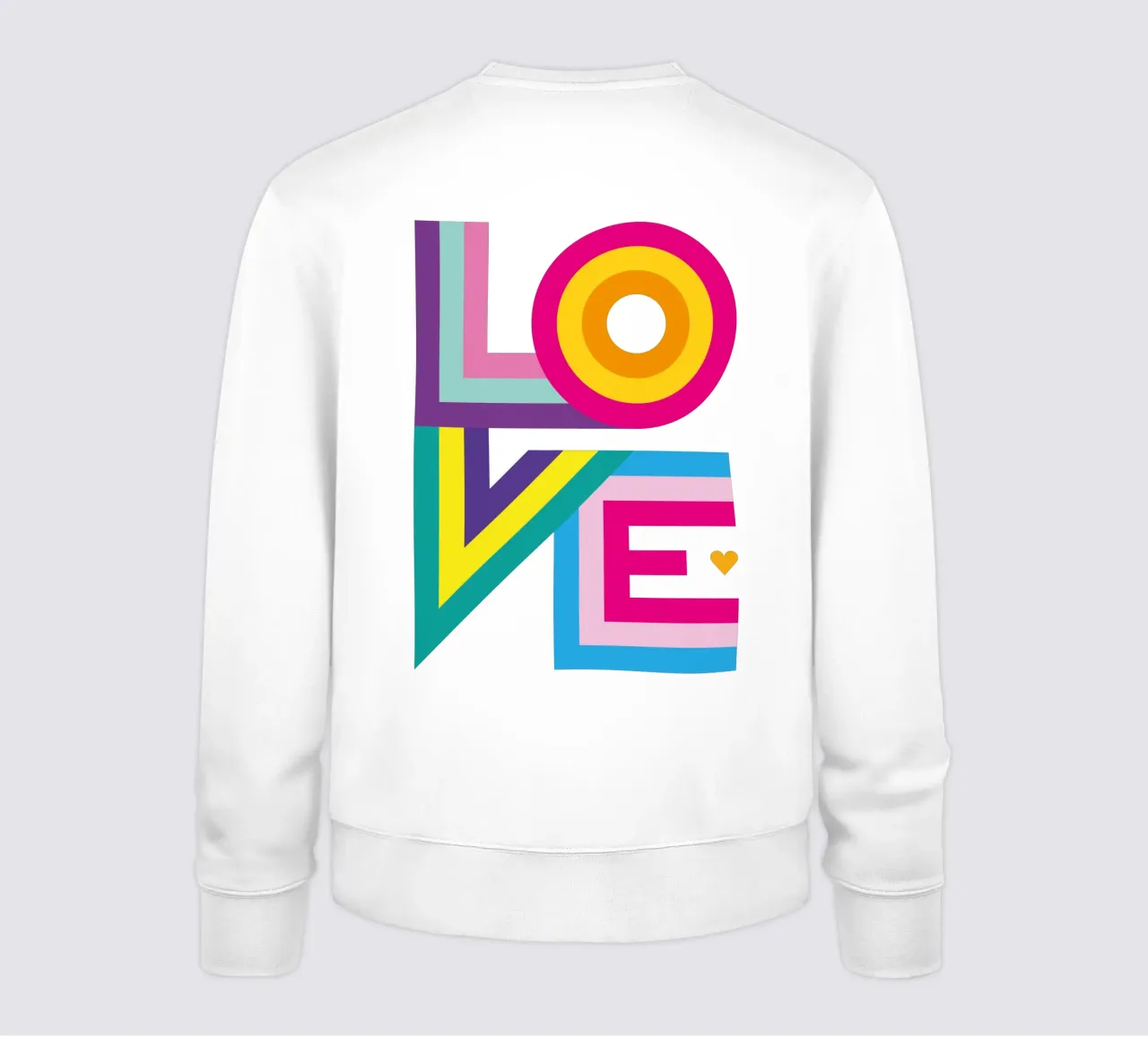 Amor de colores sudadera de Schuhmann Design