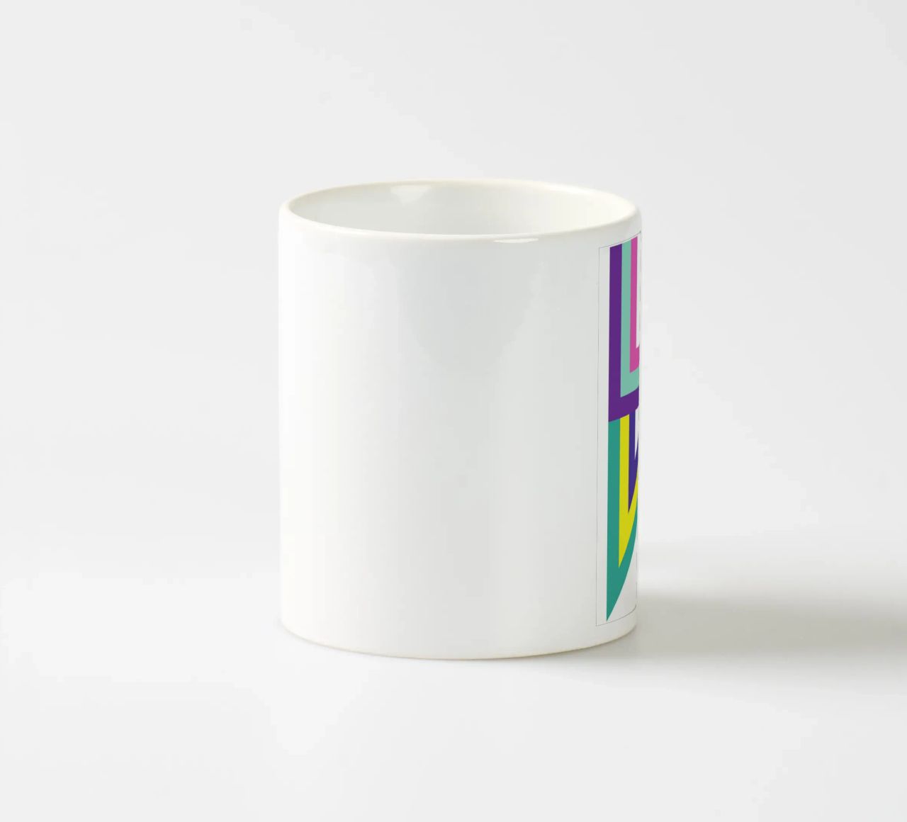 Amore colorato tazza in ceramica da Schuhmann Design