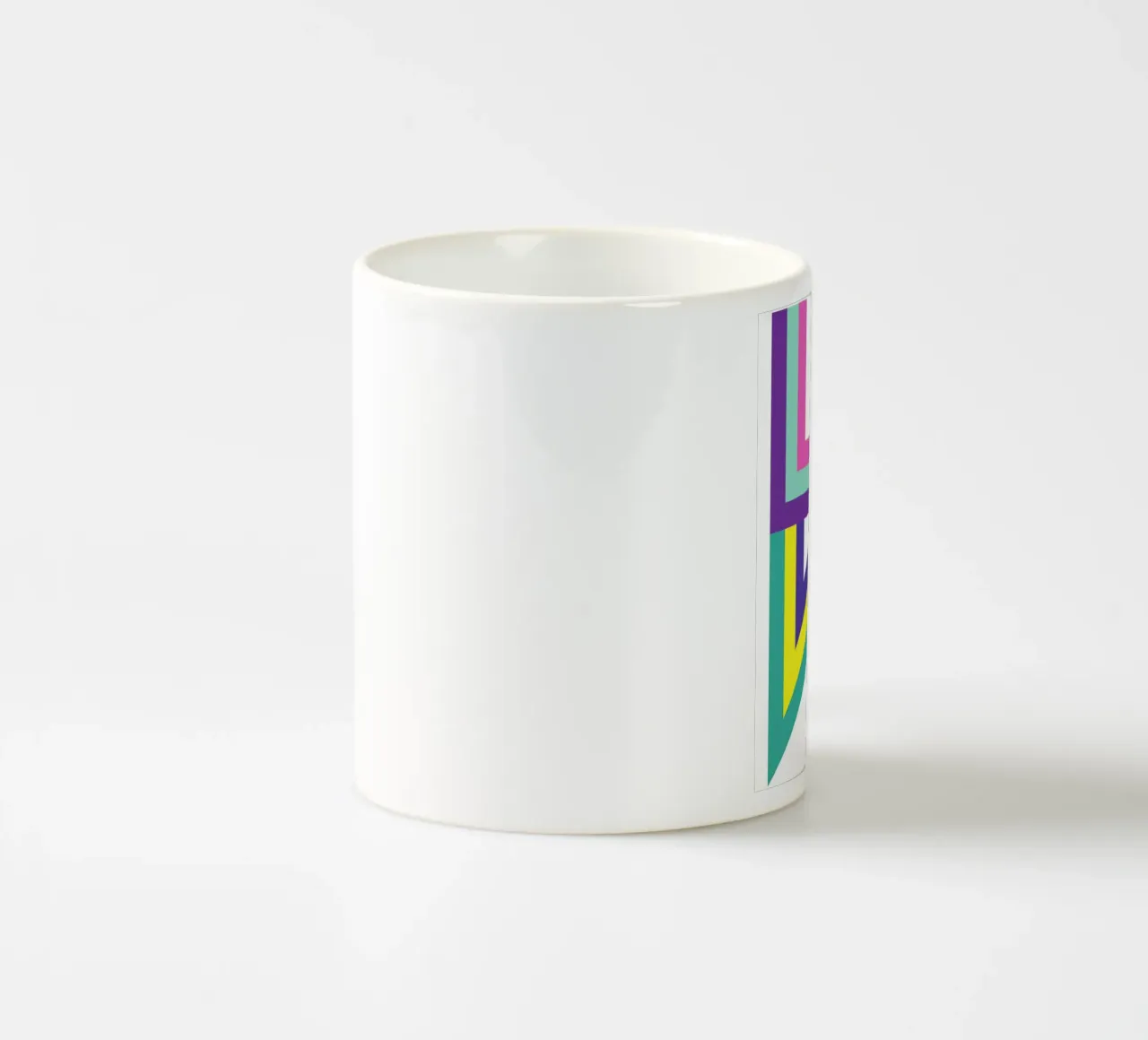 Amour coloré mug en céramique de Schuhmann Design