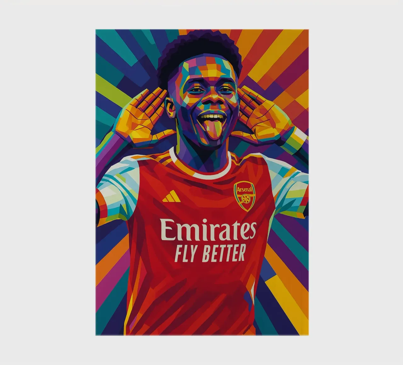 bukayo saka arsenal notebook by HopeStudio