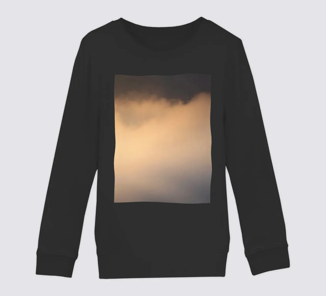 Nuvole astratte e morbide in un gradiente di toni caldi felpa bambino da DesignDoodle