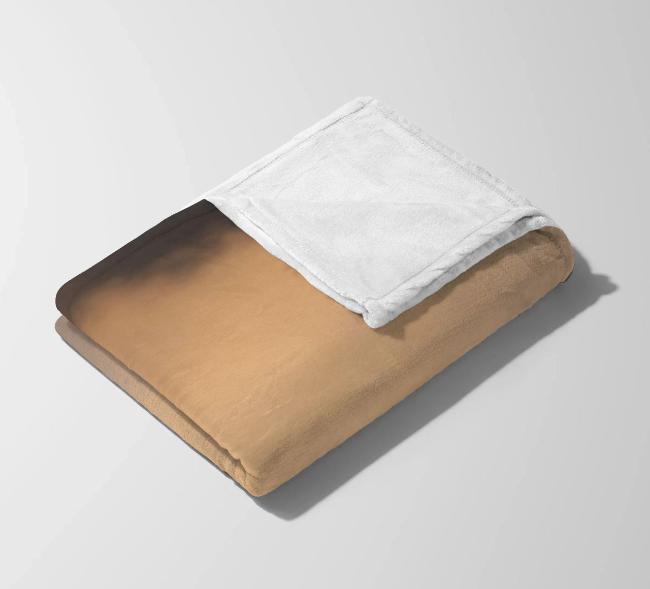 Nuvole astratte e morbide in un gradiente di toni caldi coperta in pile da DesignDoodle