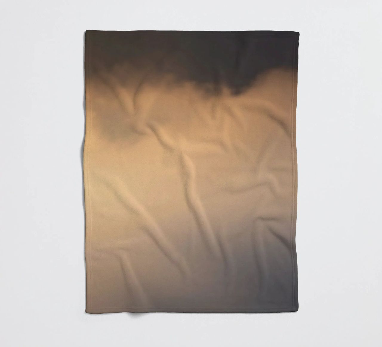 Nuvole astratte e morbide in un gradiente di toni caldi coperta in pile da DesignDoodle